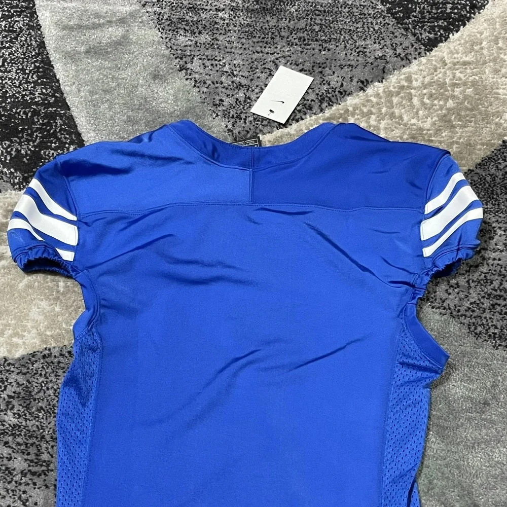 Nike Vapor Pro Practice‎ Football Jersey Blank  Men Medium Blue CI3767-494 NEW